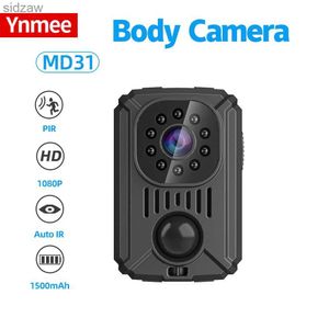 Mini Cameras MD31 Mini PIR Video Human Camera Rear Clip Photography DV Intelligent Camera HD 1080P Video Recorder Sports Activation Small Car Nanny Camera WX