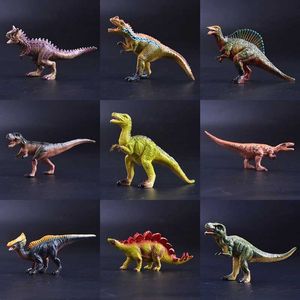 Outros brinquedos 24 estilos de dinossauros brinquedos de dinossauros Jurássico Tyrannosaurus rex Triceratops Brontosaurus Boy Christmas Giftl240502