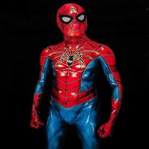 Halloween alla nya olika spiderhjältar Mark IV cosplay kostym pojkar män bodysuit zentai full kropp kostym vuxna barn q0910 273n