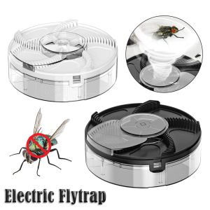 Traps Flycatcher Flytrap USB Automatic Pest Catcher Fly Killer With Baits Electric Fly Trap Device Insect Pest Reject Control Catcher