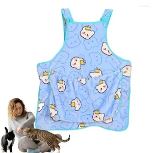 Cat Carriers Wrap Carrier Chest Cartoon Non-Stick Hair Sling Front Dog With Adjustable Strap Sleeping Bag Kitten