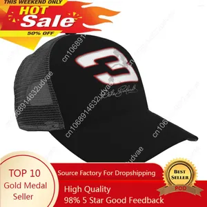 Ball Caps Da-Le Earnhardt Snapback Baseball Cap Mesh Hat Trucker Streetwear Dad Drop