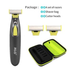 Barbeador elétrico para homens USB Recarregável barba barba Machine masculina Máquina de epilatória Cabinete Cuidação de face 240423