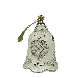 Decorative Figurines Export Of Foreign Trade Ceramics To The United States Hand-painted Gold Painted Bell Decorations Christmas Gifts