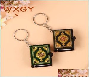 Favor Favor Favor Favor Favor do Alcorão Livro Cool Cute Car Key Acesso de moda Ring Mini Fashion Islam Presente 172841048