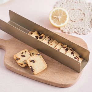 金型25cm Ushape Cranberry Cookie Mold Nonstick Rectangle Carbon Steel Biscuit Mold French Bread Breadstick Roll Tray Baking Tools