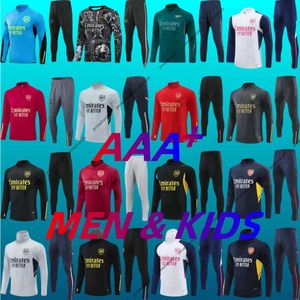 2024 2025 Arsen alfc futebol tracksuits de futebol terno de futebol masculino Kit de crianças 22 23 24 25 G. Jesus Odegaard Rice Havertz Pepe Saka Trein Sportswear Sobrevatamento Chandal Conjunto