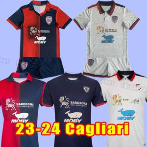 Cagliari 2023 Calcio Soccer Jerseys Gobbi 23 24 JOAO PEDRO GODIN NANDEZ CETERENAR