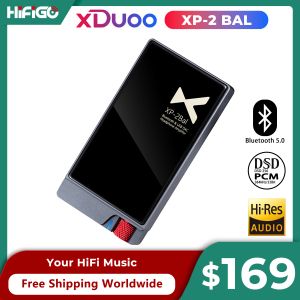 Усилитель XDUOO XP2 BAL HD BLUETOOTH USB DAC/AMP Усиленный усилитель наушников с MIC DSD256 32BIT/384KHZ PCM LDAC NFC 4,4 мм