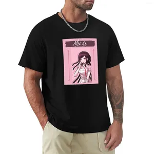 Polos da uomo Mikan: Danganonpa 2 T-shirt Abiti anime carini grafica maschile grandi e alte magliette