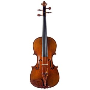 フルサイズのバイオリンセットハンドメイドワンピースバックスネークウッドアクセサリー
