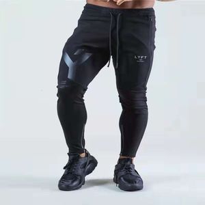 Erkekler Joggers Pants Fitness For Men's Bahar Sonbahar Yeni Nefes Alabilir Sporlar ve Sıradan Drawstring İnce Fit Küçük Ayak Fermuar Koruma Jog