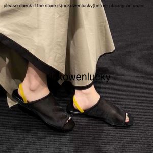la riga 2023 Summer Nuovo stile La * riga traspirabile scarpe fata da fata design sandali piatti alla moda e comoda scarpa da peep-toe