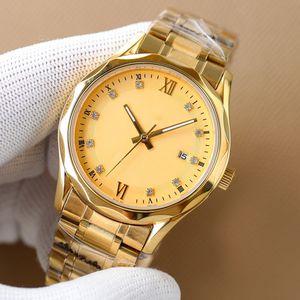 Mens Classic Casual Watches 41mm rostfritt stål Band armbandsur av hög kvalitet designer armbandsur Ljus lyxverksamhet klocka