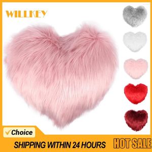 Pillow Heart Decorative Pillows Plush Love Shaped Soft Fluffy Throw Valentine's Day Gifts