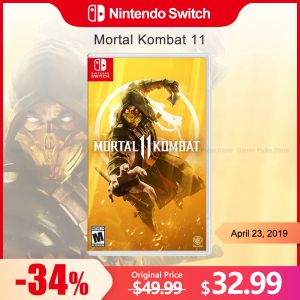 Deals Mortal Kombat 11 Nintendo Switch Gra oferuje 100% oficjalny oryginalny gatunek walki z karty fizycznej dla Switch OLED Lite