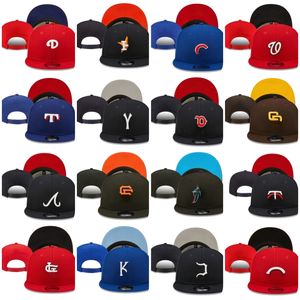 2024 Unisex Erkekler Basball Snapback Hats Sports Team Basketbol Chicago 