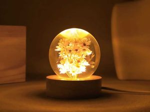 Daisy Night Light, Epoxy Resin Nightlight Beautiful Design 1000