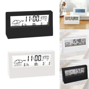 Orologio Termometro a LED Termoidrometro multifunzione Elettronica Temidità METER METERE Meteo per la casa con sveglia