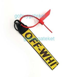 Offs Key Chain Fashion Bag Cailing Akcesoria Wiselan z kapeluszem