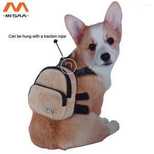 Hundbärare mellanmål liten skolväska bekvämt för att bära hållbara 4 färger som säljer flanell trend och bekväm ryggsäck