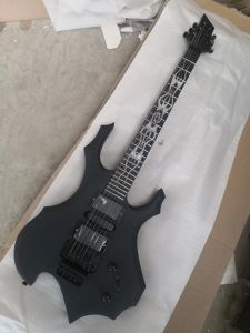 Гитарная фабрика Custom 6 Strings Электро гитара с черным оборудованием, Rosewood Rands