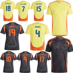 24/25 Colômbia James Soccer Jerseys 2024 2025 Columbia Hot vendendo sele