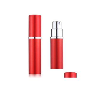 Perfume Bottle Ship Per 5Ml Aluminium Anodized Compact Aftershave Atomiser Atomizer Fragrance Glass Scent-Bottle Drop Delivery Health Dhvmb