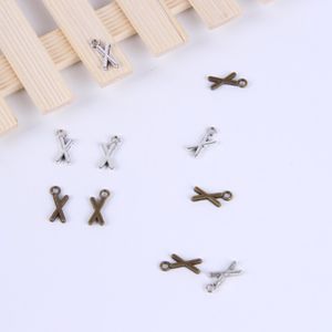 2015hot продавать антикварные серебряные медные металлические сплавы A-Z Alphabet Letter x Charms Ploing 1000pcs лот #024x 294G