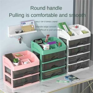 Caixas de armazenamento Bins Makeup Organizer Jewelry Box Makeup Brush Solder com gavetas Rack de armazenamento Q240506