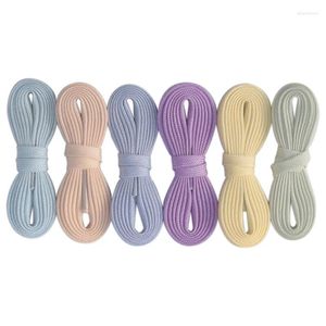 Shoe Parts Weiou Light Changing Color Display Lace 7MM Luxurious Sneaker Canvas Bootstring High-Ranking Polyester Sensitive Material Cordon