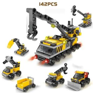 Блоки в строительных блоках городские пожарные машины Mini Toy Bricks Boys Childry's Swat Model R231020