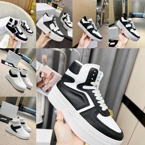 CT-01 CT-02 Trainer High Top Top Toke Leather Tearro Midsole Sports Shoes Optical White/Black Welge Designer Женская плоская платформа обувь