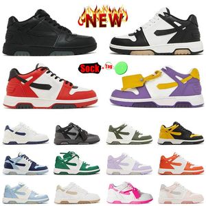 Sneaker fuori ufficio per uomini Donne allenatori Designer Scarpe da design piatto-forma-chassure casual bassa nera nera rosa sneaker in pelle piatta per palestra outdoor piattaforma palestra scarpa