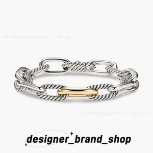 Dy Desginer David Yurma Juwelier Top -Qualität -Armband Einfache und elegante beliebte gewebte Twisted Rope Fashion Ring David Bracely Punk Jewelry Band David 627