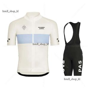 PAS Normal Studios Top Designer Team Cycling Jersey Set Maillot Cycle Breattable PA Normal Studio Soccer Jersey Short Sleeve Cycling Clothing Motorcykel 780