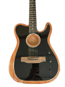 Gitara Black Face Bobbin Electric Electric, ulepszona kaseta, super piękna w rodzajem, wspiera dostosowywanie