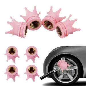 Обновление нового 1PCS Tire Modifice Ornament Ornament Crown Vae Cap