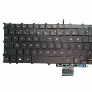 Клавиатура ноутбука для LG 17Z90N 17Z90N-V.AA5D AA5G 17Z90N-V.AA72A1 AA72A8 17Z90N-V.A73J1 17Z90N-V.AA75A3 Бразилия BR Black Backlit