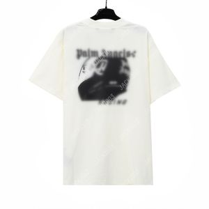 Palm PA Harajuku 24SS Summer Letter Printing Logo T Shirt Boyfriend Gift Loose Oversized Hip Hop Unisex Short Sleeve Lovers Style Tees Angels 2282 QMQ