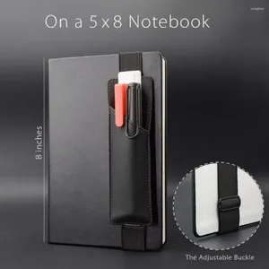 Regulowane elastyczne pasmo ołówkowe ołówek Księga notebook pen clip Portable Office Spotkanie Laptopa posiadacz laptopa