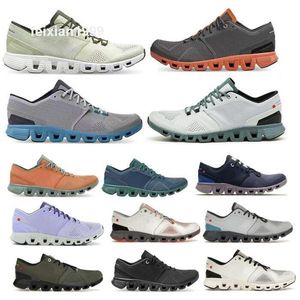 Cloud X Trainer Running Shoes Men Women Sneaker 3 1 One Clouds OC Cloudy X3 X1 Ivory Black Alloy Grey Niagara Blue Run Fashion Size 36 - 46 Fast Ship