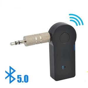 Новый 2 в 1 беспроводной Bluetooth 5.0 Адаптер приемника 3,5 мм для автомобильного музыкального аудио аудио Aux A2DP Удовлетворение
