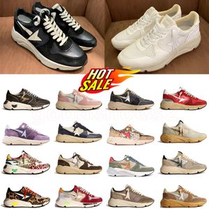 Дизайнерские беговые подошва кроссовки Golden Star Man Women Trainers Italy Brand Sneakers Dad-Star Classic White Do Old Sequin Грязная суперзвезда пешеходные туфли размером с 36-45