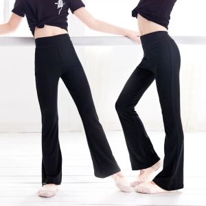 Aksesuarlar Çocuk Yoga Pantolon Flare Dans Pantolonları Kız Swearpants Yoga Pantolon Pantolon Spor giyim Fitness Taytlar