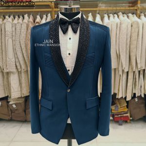 Sposo smokingos cimpello slim fit fit da uomo abito da sposa abito da sposa eccellente giacca da uomo blazer da 3 pezzi (giacca+pantaloni+gilet)