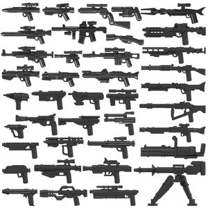 50pcs/lot Military Weapons Set Movie Action Figure Parts MOC Bricks Star DIY WW2 Corps Gun Accessories Building Blocks Kids Toys 240506