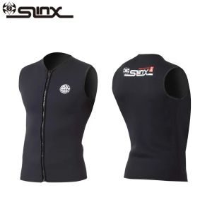 Suits slinx wetsuits 3mm neopren kolsuz wetsuit yelek dalış sörf rüzgar sörfü uçurtma dalış ekipmanı sörf