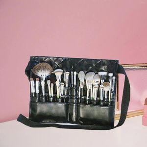 Bolsas de maquiagem de sacos de cosméticos com bolsa prática de cinto para mulheres iniciantes