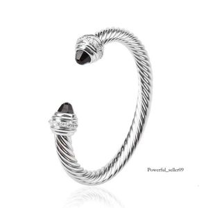 DY -Designer hochwertiger Modemarke Luxus -Trend David Yurma Armbänder Schmuckarmband Einfache und elegante beliebte gewebte Twoved Ring David Bracelet 1376